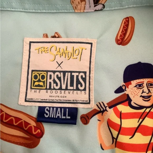 The Sandlot x RSVLTS The Roosevelts Button Up Short-sleeve Shirt - Picture 2 of 15